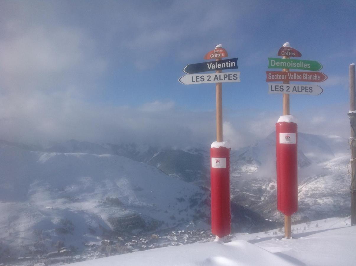 Hotel Valentin Pied Des Pistes Les Deux Alpes Exteriér fotografie